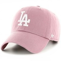 Кепка 47 Brand Mlb Los Angeles Dodgers рожева NLRGW12GWS-QC