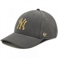 Фото Кепка Mvp 47 Brand Ny Yankees Metallic Snap Wool сіра B-MTLCS17WBP-CC